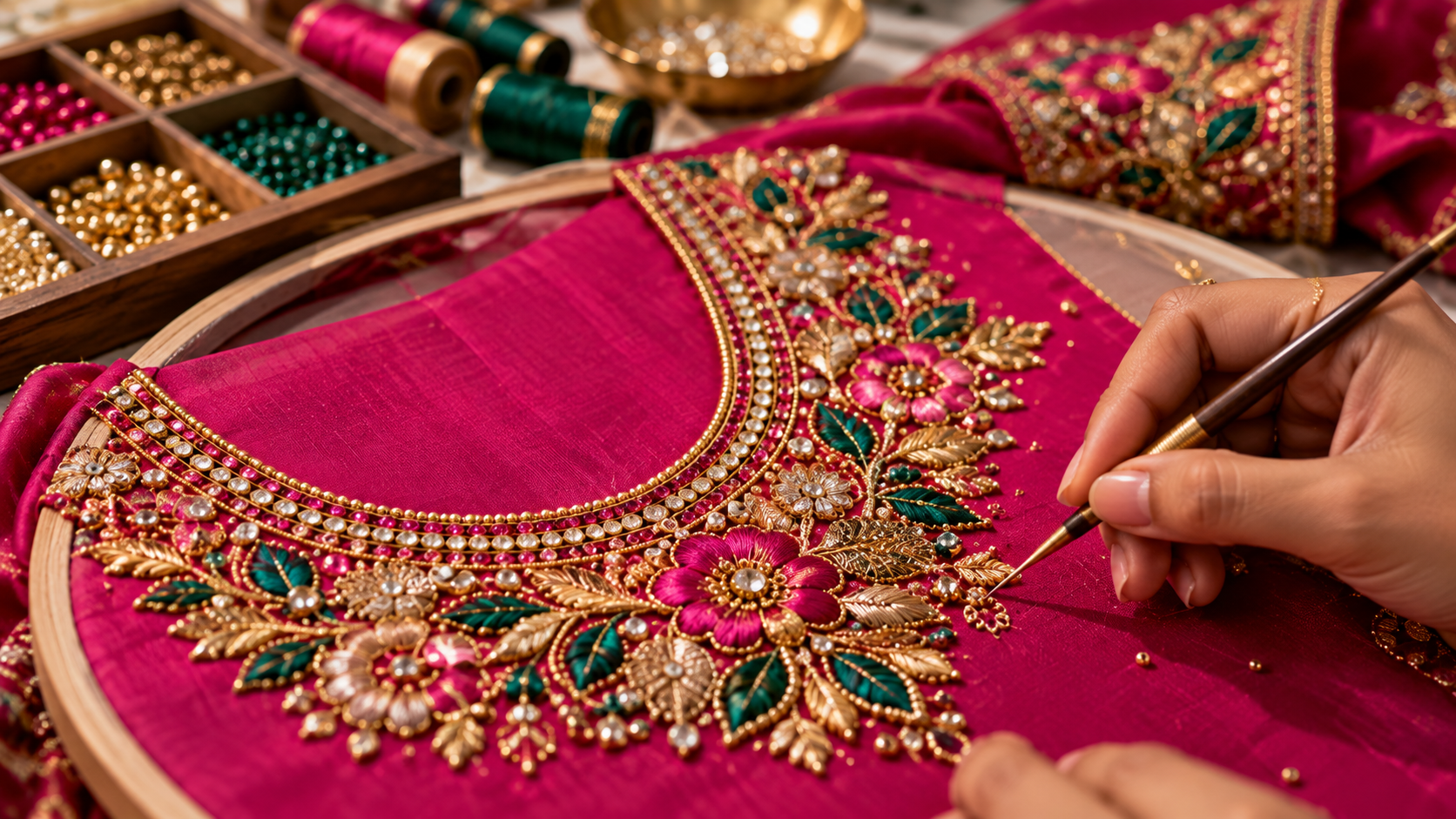 Aari Embroidery Professional Course